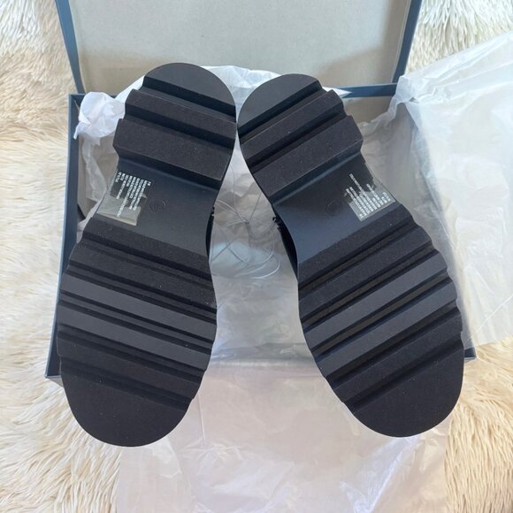 NWT Universal Thread Women's Kyrie Chunky Heel Ankle Sock Black Boots 9 Wide - Picture 13 of 14